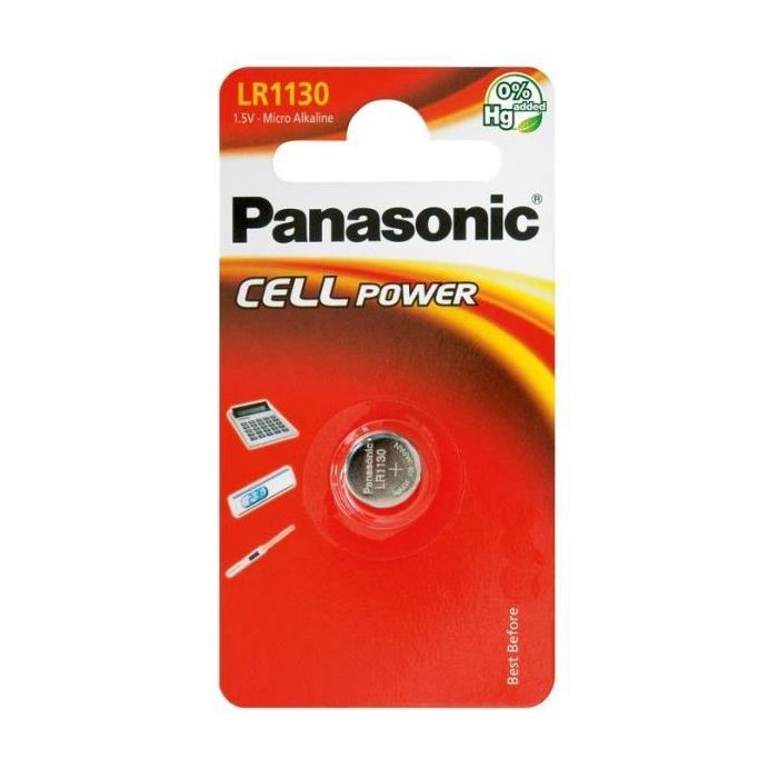 MICROPILA A PASTIGLIA LR1130 ALCALINA 1,5V PANASONIC main product photo