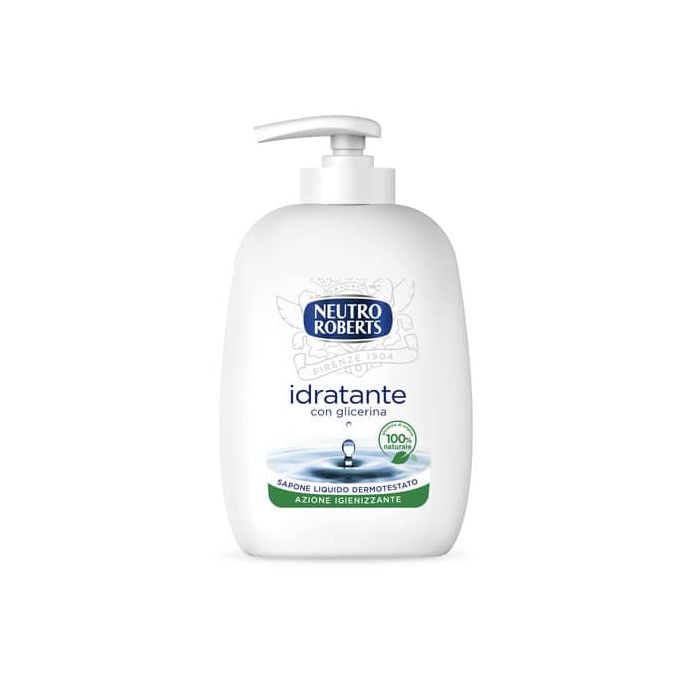 Sapone liquido extra idratante Neutro Roberts con glicerina 200 ml R908754 main product photo