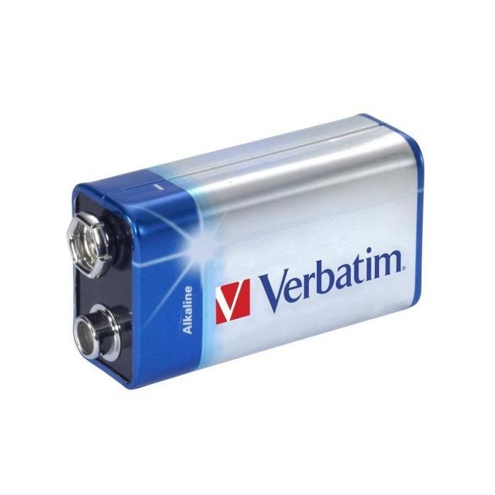 VERBATIM PILA 9V TRANSISTOR ALKALINA 1 PZ. main product photo