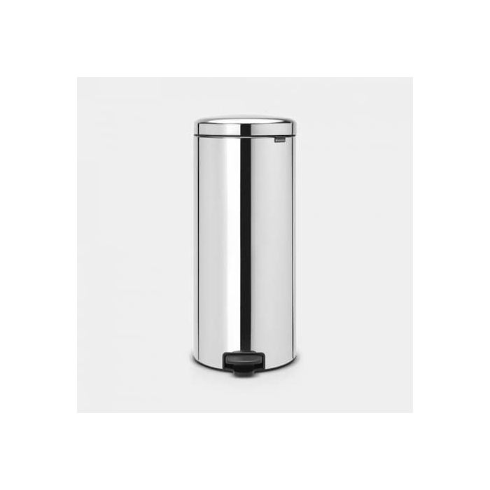 Pattumiera a pedale Brabantia Pedal Bin New Icon 30x38x68 cm Inox brillante 30 litri - 114366 main product photo