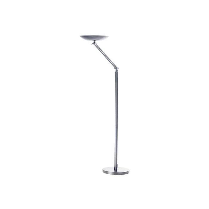 Lampada a terra a led UNILUX Varialux articolata grigio metallizzato 400090471 main product photo