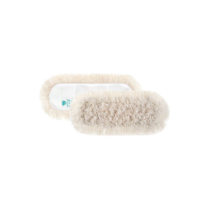 Frangia per spolvero in cotone con tasche TTS bianco 60 cm 0000 0272 main product photo