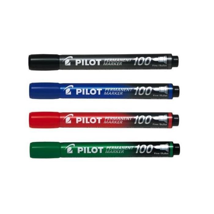 MARCATORE PERMANENTE 100 VERDE P.TONDA 4.5MM PILOT cfz 12 main product photo