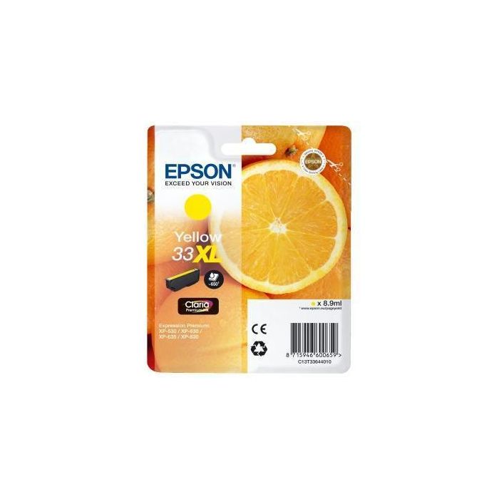 EPSON CARTUCCIA GIALLO 33XL ARANCIA main product photo