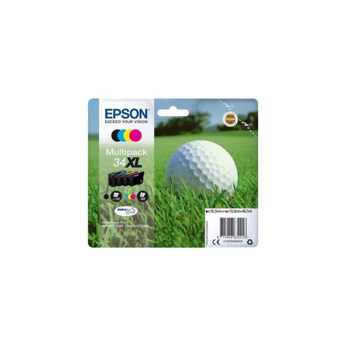 EPSON MULTIPACK 4 COLORI 34XL PALLINA main product photo
