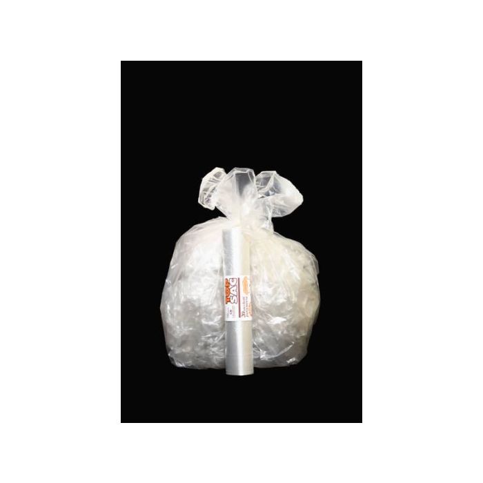 Sacchi immondizia TOPSAC in polietilene rigenerato capacità 27 l NEUTRO rotolo da 20 pz. - 10244 main product photo