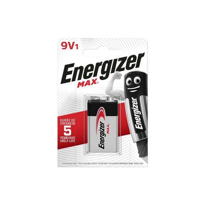 Batteria ENERGIZER Max 9V E301531800 main product photo