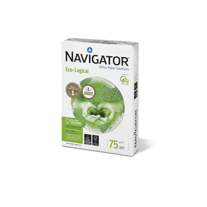 Carta per fotocopie A3 Navigator Ecological 75 g/m² Risma da 500 fogli NEC0750045 main product photo