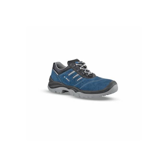 Scarpe antinfortunistiche in pelle scamosciata Better S1P SRC blu-nere U-Power N° 44 - BC20576-44 main product photo