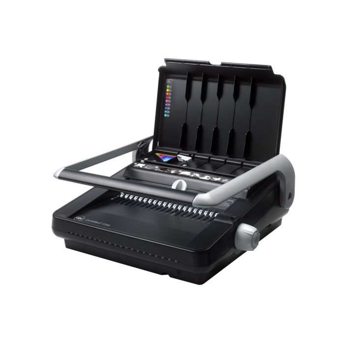 Rilegatrice a dorsi plastici GBC CombBind C340 nero 4400420 main product photo