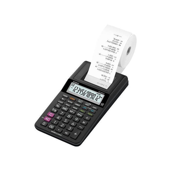 Calcolatrice scrivente CASIO HR-8RCE-BK-S-EC - HR-8RCE-W main product photo