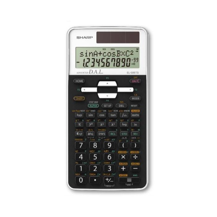 CALCOLATRICE SCIENTIFICA BIANCO EL 506TS- SHARP main product photo