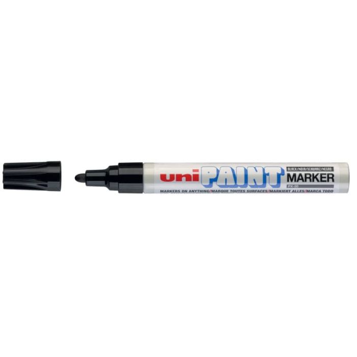 Marcatore permanente PAINT punta tonda 2,8 mm NERO M PX20 N main product photo