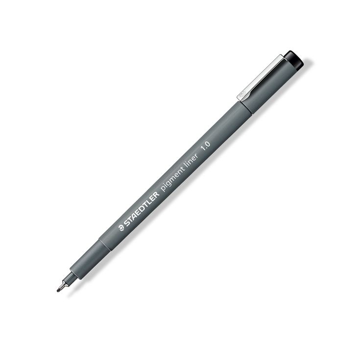 Pennarello Pigment Liner 308 nero 1,0mm Staedtler main product photo