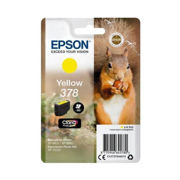 EPSON CARTUCCIA GIALLO 378 SCOIATTOLO main product photo