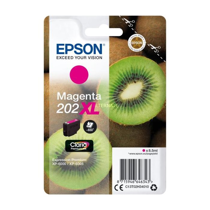 EPSON CART.MAGENTA KIWI XL 202XL main product photo
