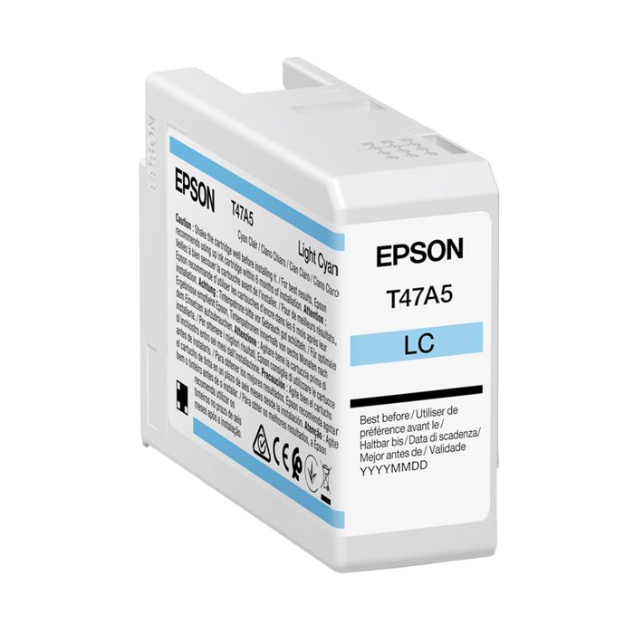 EPSON SINGLEPACK LIGHT CYAN T47A5 50 ML main product photo