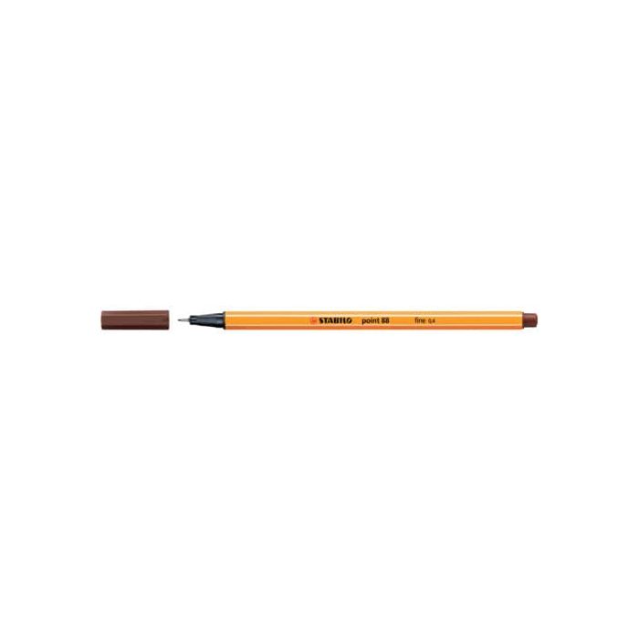 Fineliner Stabilo Point 88 0,4 mm bruno 88/45 main product photo