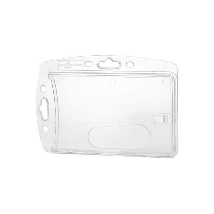 Portabadge Durable 54x85 mm trasparente Conf. 10 pezzi - 890519 main product photo