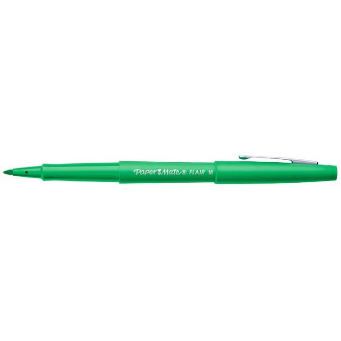 Penna punta fibra Paper Mate Flair/Nylon M 1,1 mm verde S0191033 main product photo