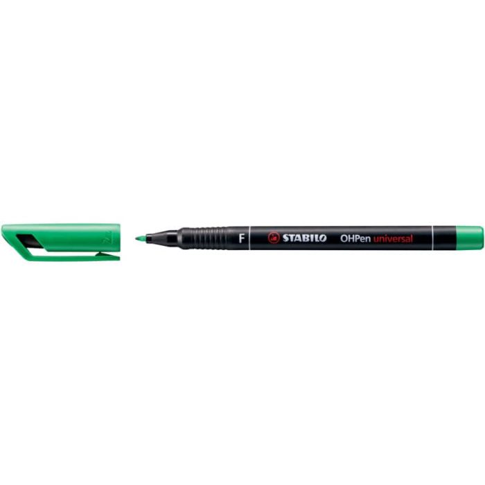 Penna Stabilo OHPen universal Fine (F) 0,7 mm verde 842/36 main product photo