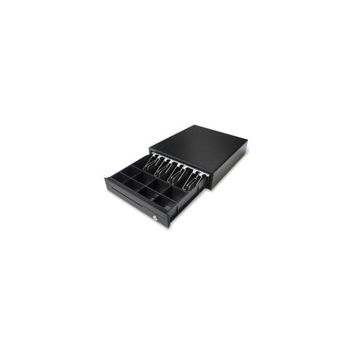 Cassetto portadenaro Holenbecky 350x405x90 mm in acciaio nero 3439 main product photo