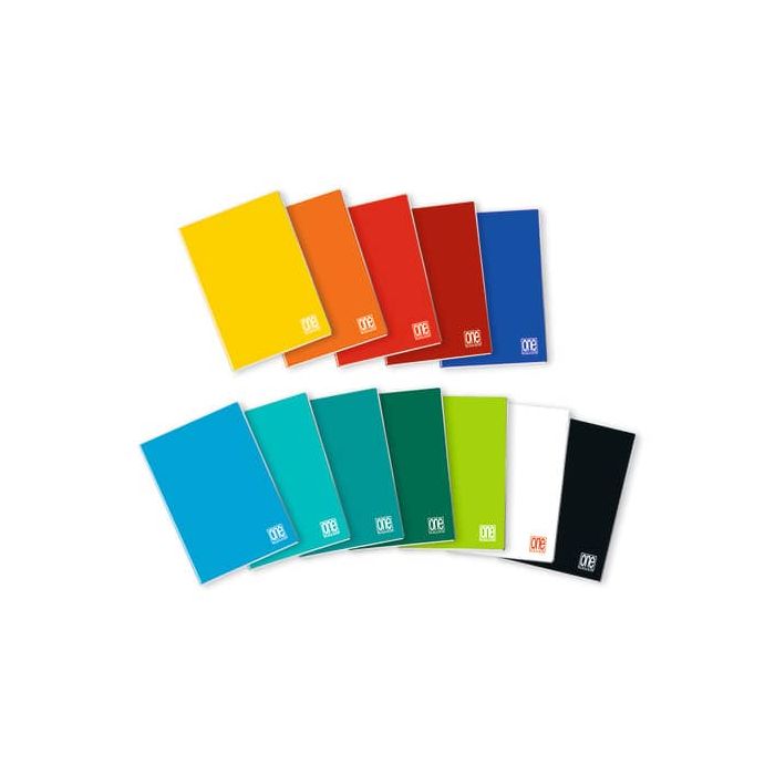 Maxi quaderni Blasetti One Color formato A4 carta 80 g conf. 10 pezzi rigatura 4 f - 5958 main product photo