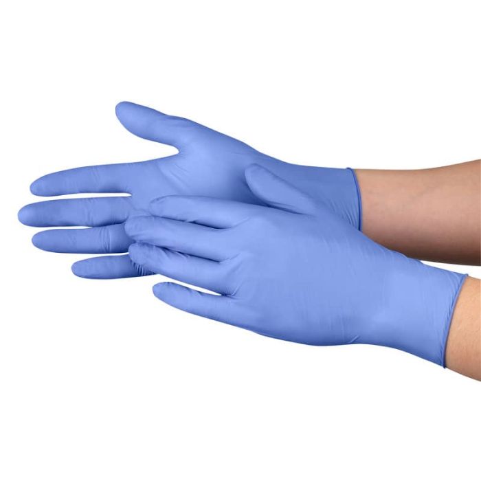 Guanti monouso in nitrile senza polvere Honeywell Dexpure 803-88 - blu - Taglia XL - conf. 100 pezzi - 4580388-XL main product photo