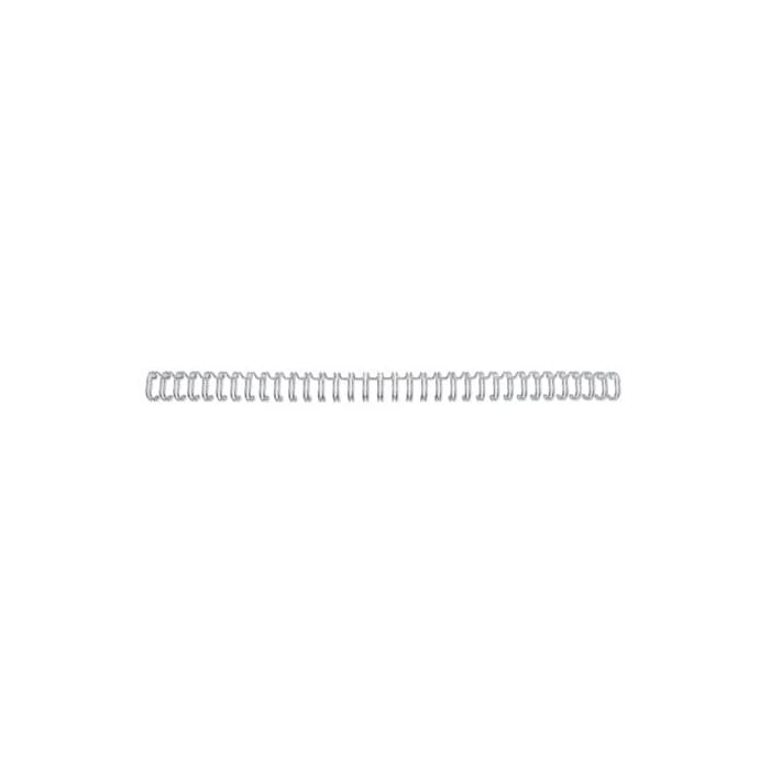 Spirali metalliche a 34 anelli GBC WireBind 9,5mm A4 argento RG810697 main product photo