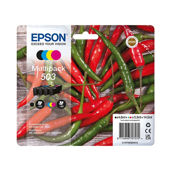 EPSON MULTIPACK 4-COLOURS 503 INK main product photo