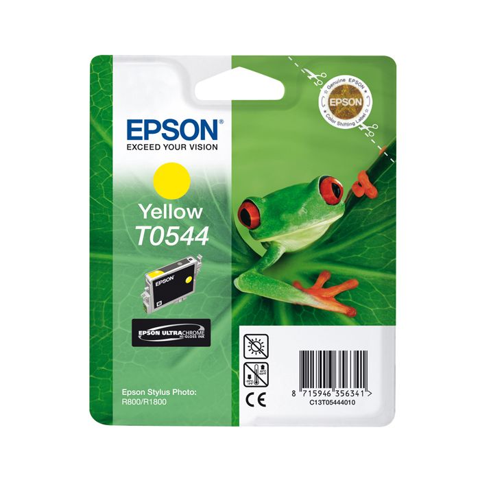EPSON CARTUCCIA HI-GLOSS GIALLO STYLUS PHOTO R800 R1800 BLISTER RS main product photo