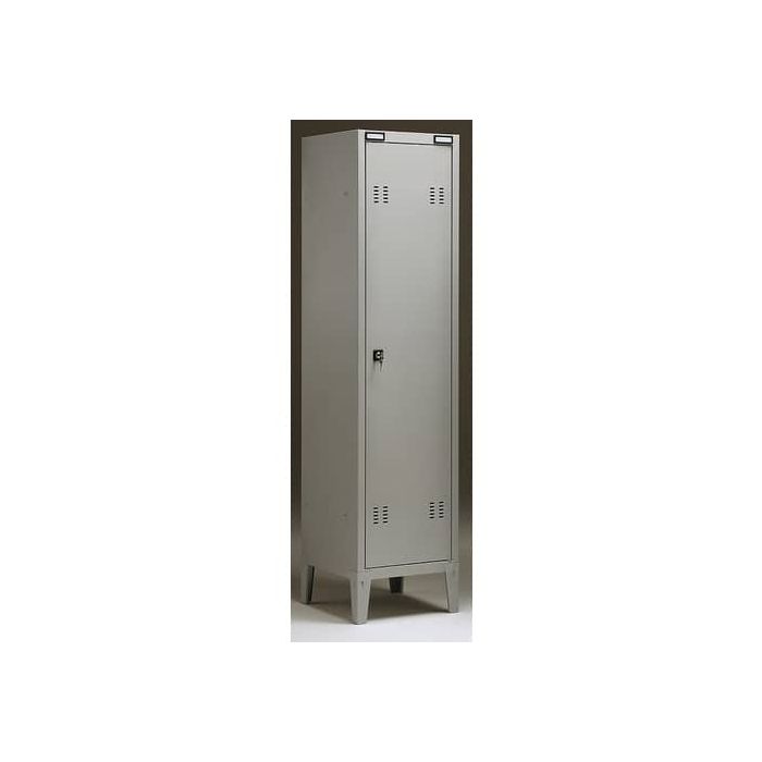 Spogliatoio Tecnical 2 a 1 posto acciaio 7/10 monoblocco 38x35x180 cm B1 main product photo
