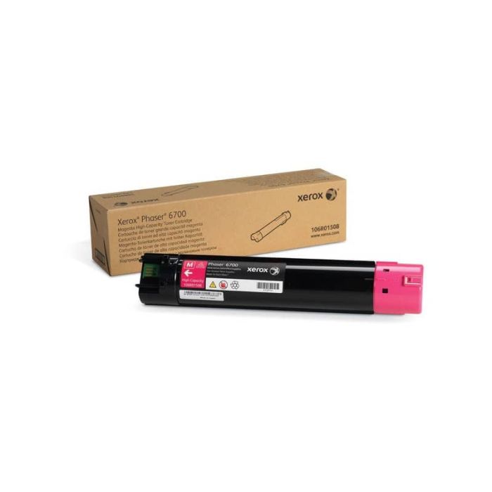 Toner alta capacità Xerox magenta 106R01508 main product photo