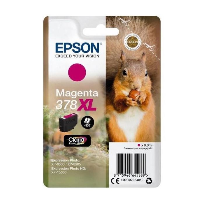 EPSON CART.MAGENTA SCOIATTOLO 378XL main product photo