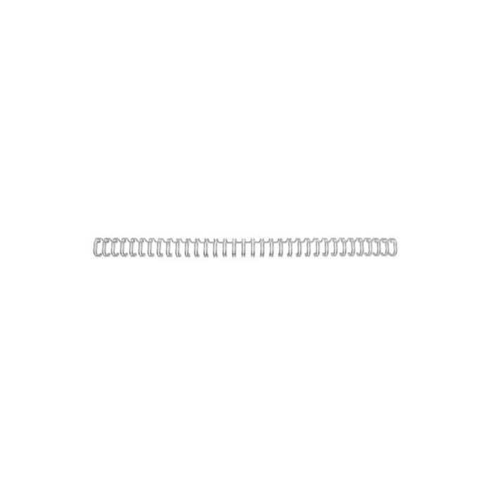 Spirali metalliche a 34 anelli GBC WireBind 6mm A4 argento RG810497 main product photo