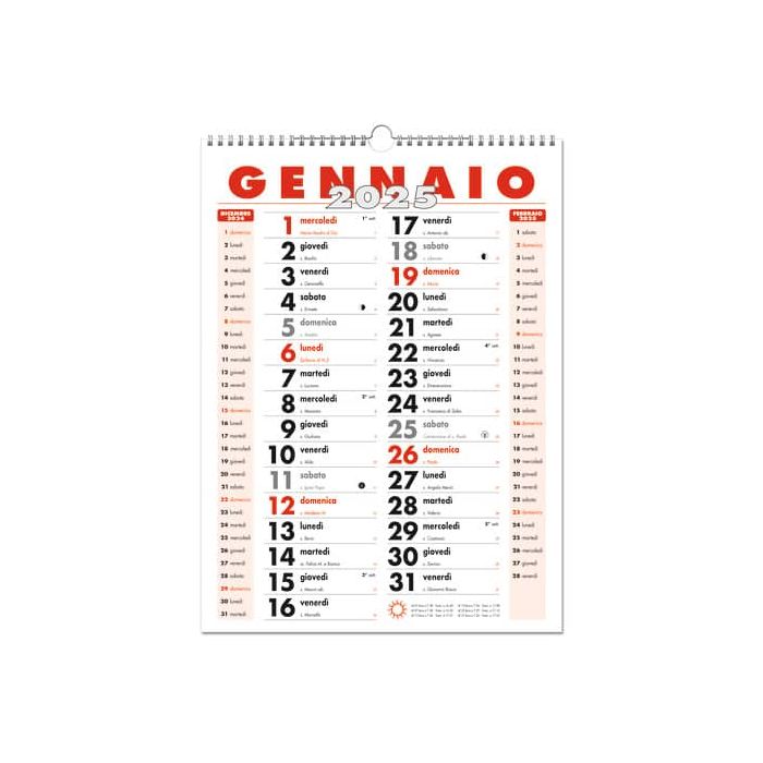 Calendario da muro O.C.L. 30x40 cm - 1402 main product photo