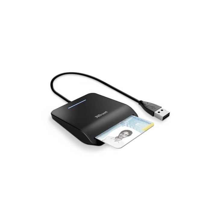 Lettore di schede ID Trust Smart Card Reader Primo nero 23890 main product photo