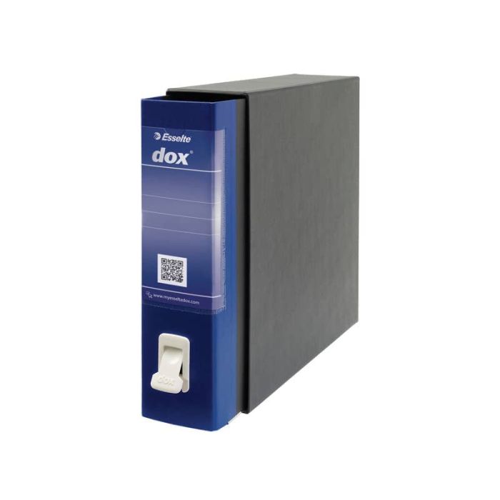 Registratore a leva DOX2 Protocollo 28,5x35 cm - dorso 8 cm blu D26204 main product photo