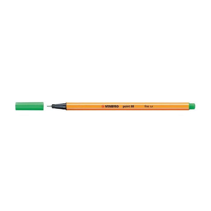 Fineliner Stabilo Point 88 0,4 mm smeraldo chiaro 88/16 main product photo