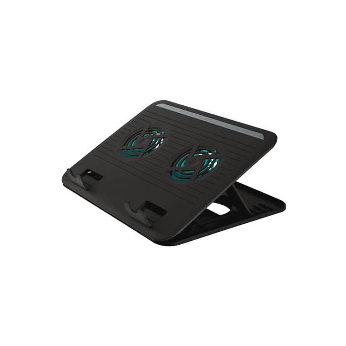 Supporto per Notebook Trust Cyclone Cooling con 2 ventole di raffreddamento nero - 17866 main product photo