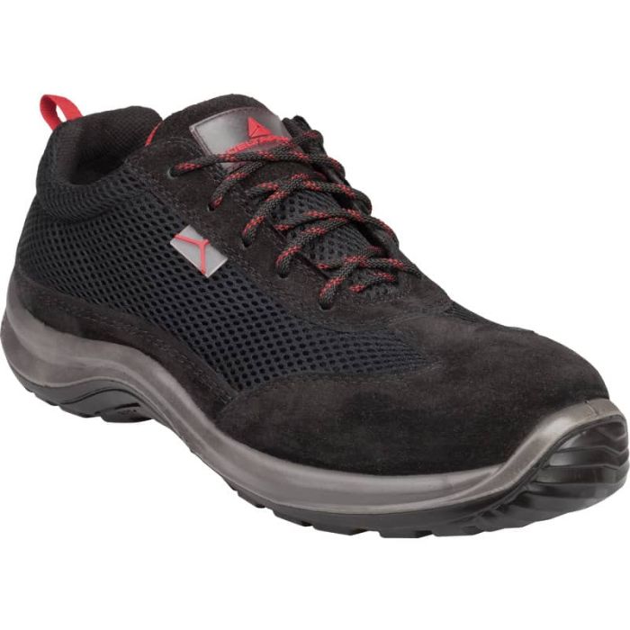 Scarpe da lavoro DELTA PLUS basse Asti S1P - poliestere mesh e pelle scamosciata nero - 40 - ASTISPNO40 main product photo