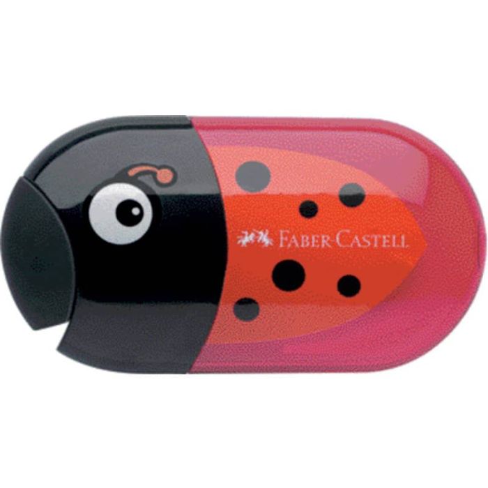 Temperamatite 2 fori Faber-Castell Animals Coccinella 183526 main product photo