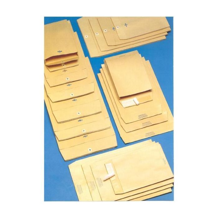 Busta a sacco Blasetti Mondex Avana con 3 soffietti - 100 g/m2 - in conf. 250 buste - 190x260 mm - 840 main product photo