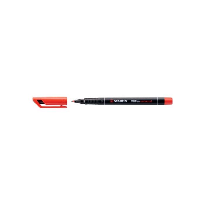 Penna Stabilo OHPen universal Fine (F) 0,7 mm rosso 842/40 main product photo