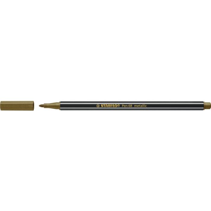 Pennarelli Stabilo Pen 68 metallic 1 mm oro - 68/810 main product photo