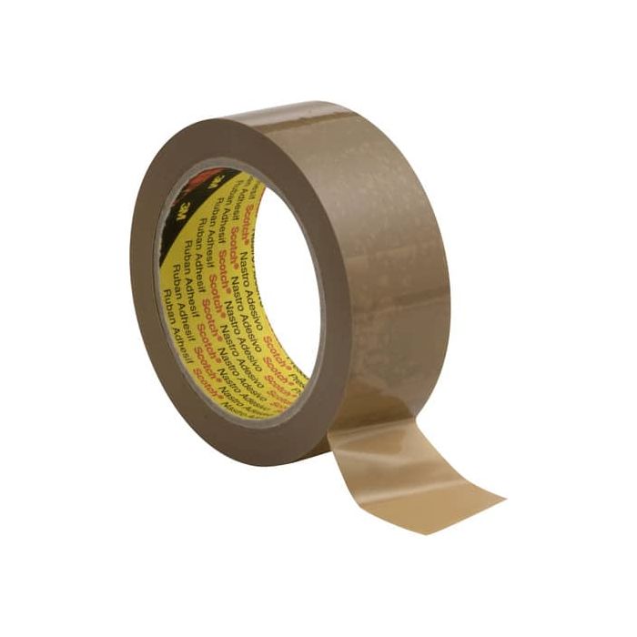 Nastro da imballo Scotch in PVC lucido 50 mm. x 66 m. marrone conf. da 6 pezzi - 6890 main product photo