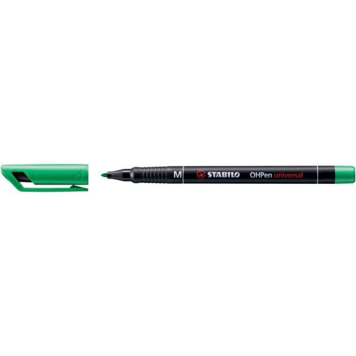 Penna Stabilo OHPen universal Medio (M) 1 mm verde 843/36 main product photo