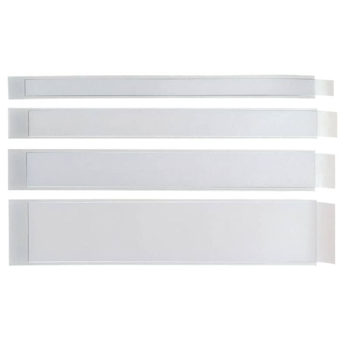 Portaetichette adesive Sei Rota Ies L con etichetta 4x30 cm trasparente conf. 10 pz. 310040 main product photo