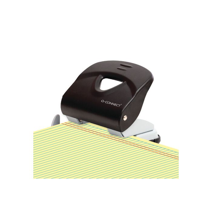 Perforatore a due fori Q-Connect 30 fogli nero KF14220 main product photo