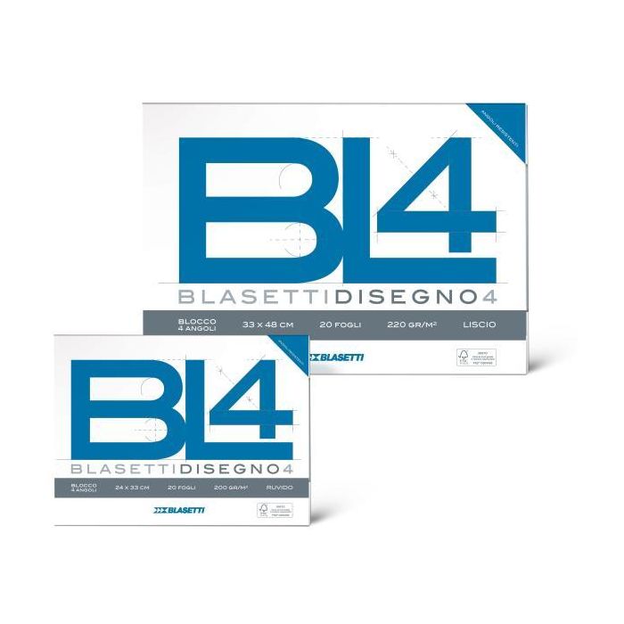 BLASETTI ALBUM BL4 4ANGOLI 24X33 220G LISCIO main product photo